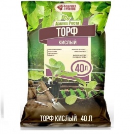 Торф кислый, 40 Л